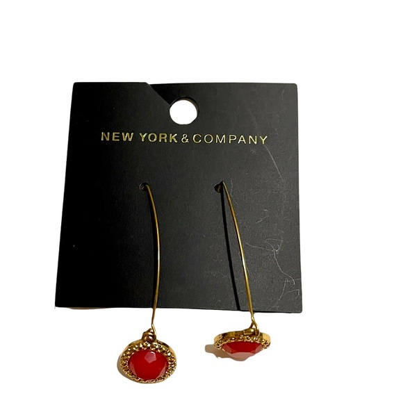 New York & Co. wire dangle earrings New - Picture 1 of 2